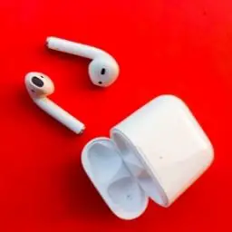 airpods on the table