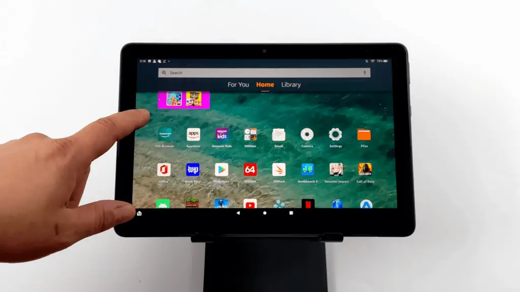 Amazon Fire Tablet Content Availability